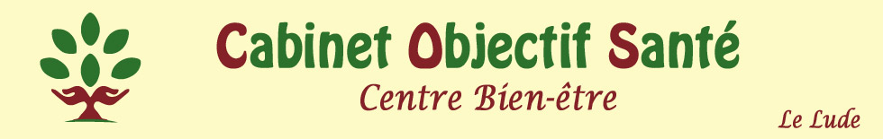 Logo du Cabinet objectif Santé du Lude avec son équipe de praticiens en médecines douces